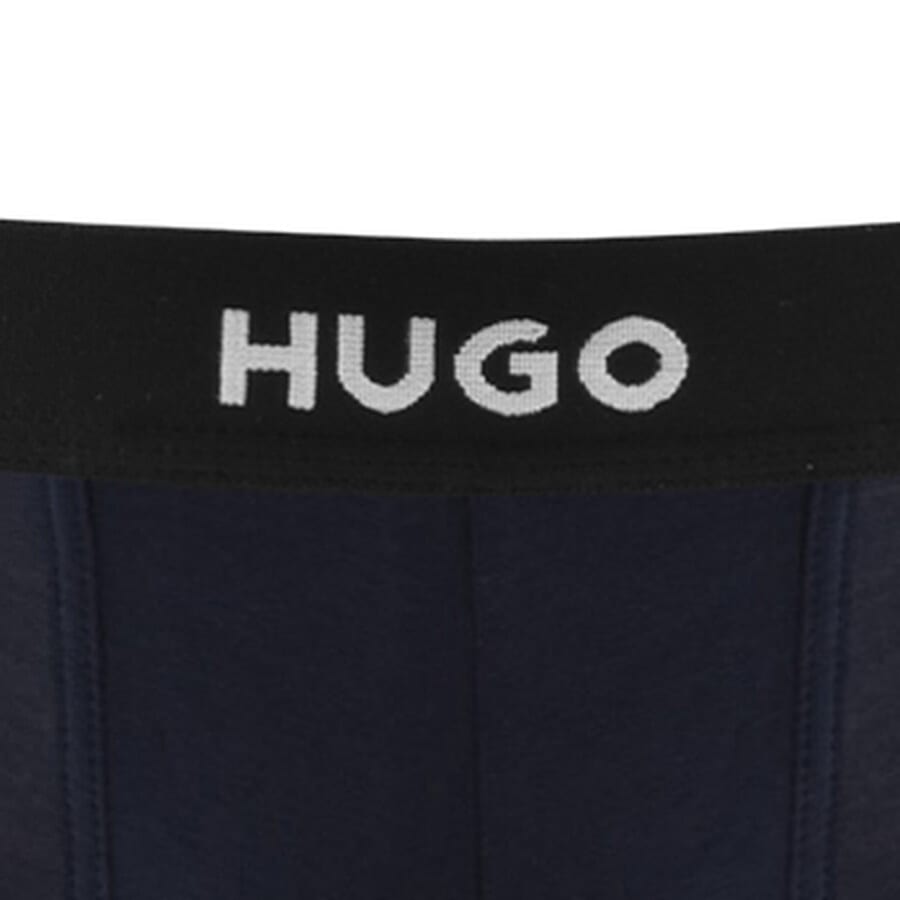 Image number 3 for HUGO Triple Pack Trunks Navy