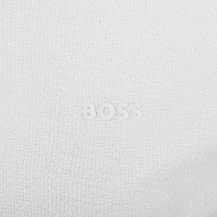 Image number 3 for BOSS Parlay 147 Short Sleeved Polo T Shirt White