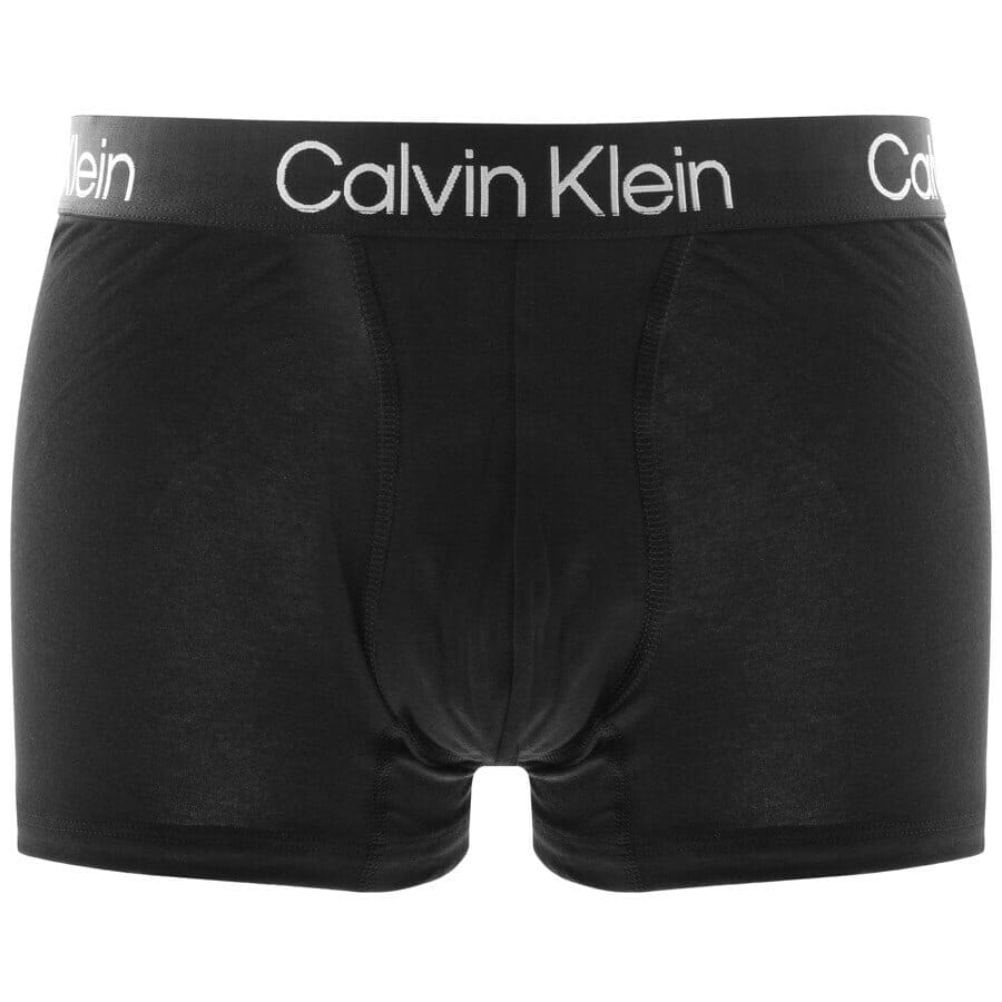 Image number 3 for Calvin Klein Underwear 3 Pack Trunks White