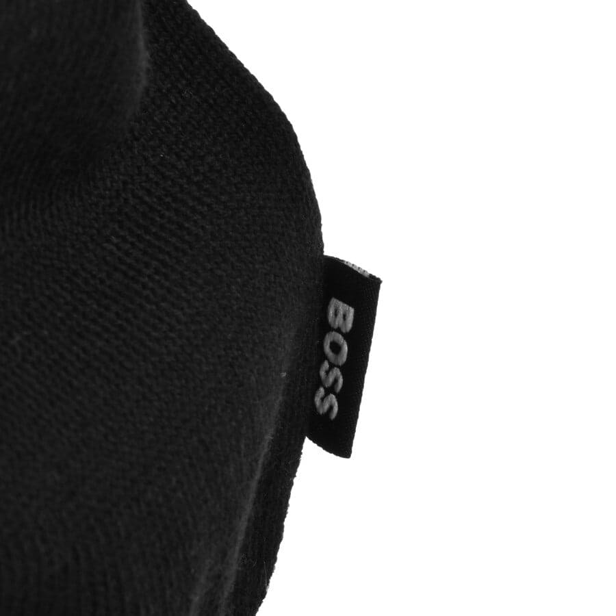 Image number 3 for BOSS Balonso Full Zip Knit Jumper Black