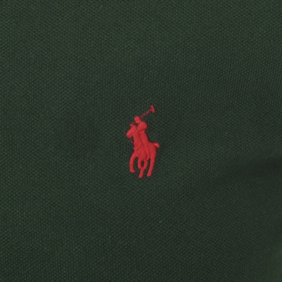 Image number 3 for Ralph Lauren Slim Fit Polo T Shirt Green