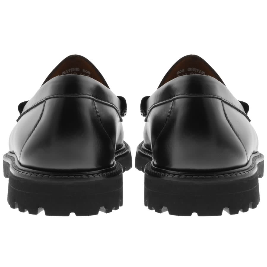 Image number 2 for GH Bass Weejun 90 Larson Leather Loafers Black