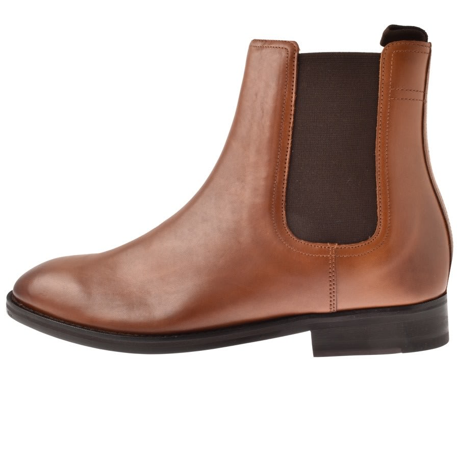 Image number 1 for Ted Baker Maisonn Leather Boots Brown