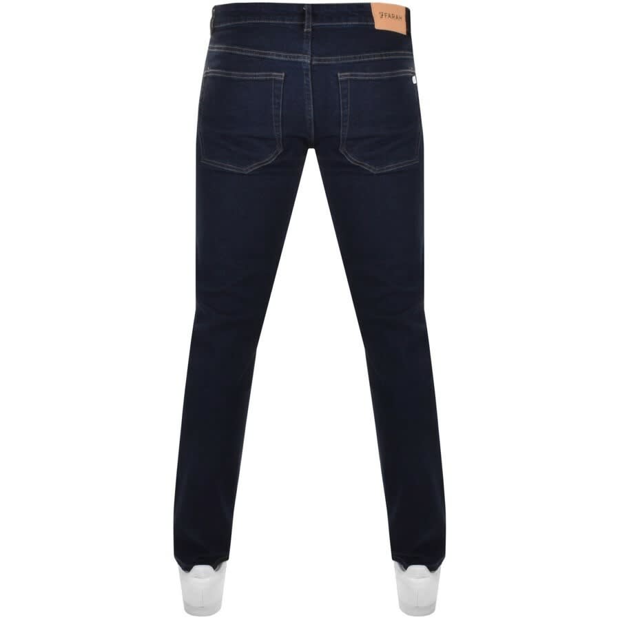 Image number 2 for Farah Vintage Elm Stretch Jeans Navy