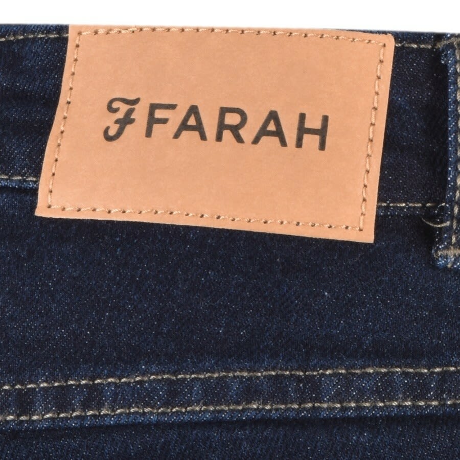 Image number 3 for Farah Vintage Elm Stretch Jeans Navy