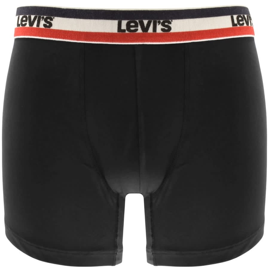 Image number 2 for Levis 2 Pack Boxer Shorts Black