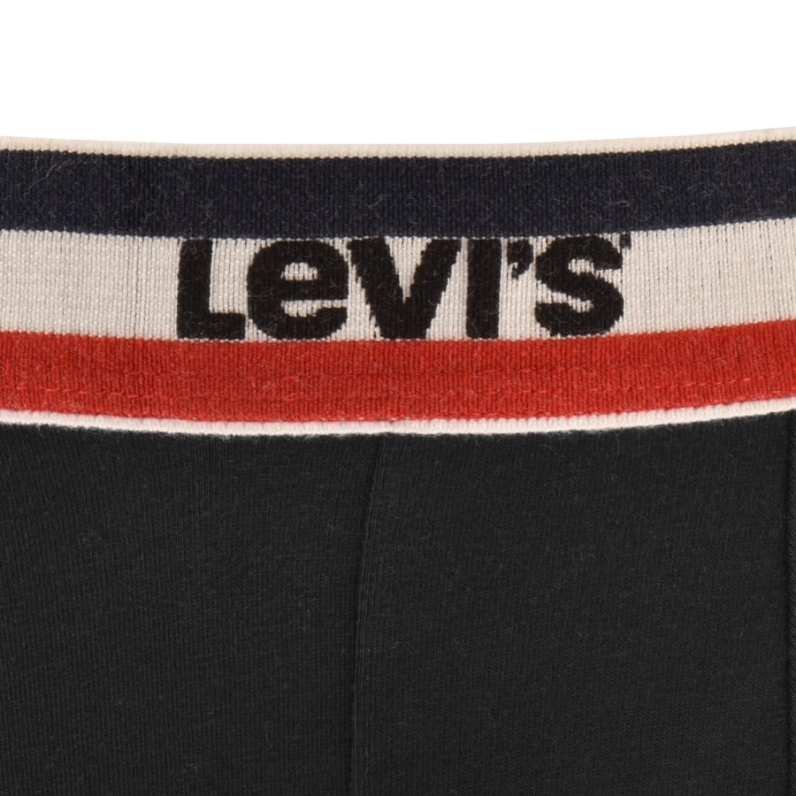 Image number 3 for Levis 2 Pack Boxer Shorts Black
