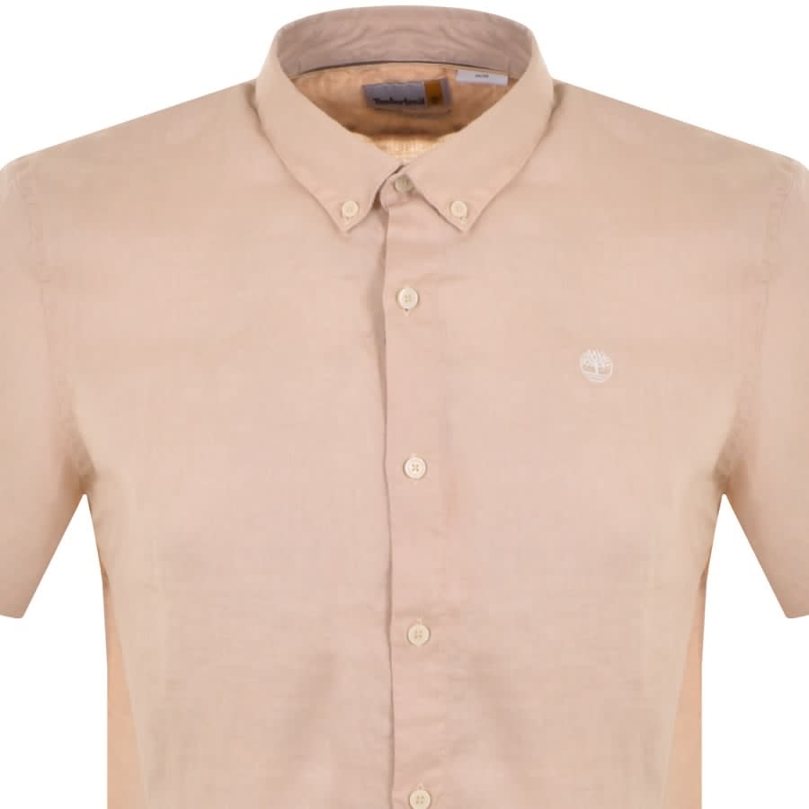 Image number 2 for Timberland Short Sleeve Shirt Pink