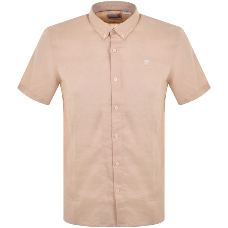 Image number 1 for Timberland Short Sleeve Shirt Pink