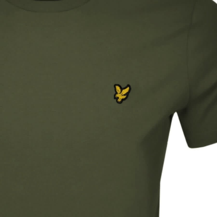 Image number 3 for Lyle And Scott Crew Neck T Shirt Green