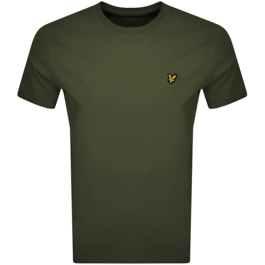 Image number 1 for Lyle And Scott Crew Neck T Shirt Green