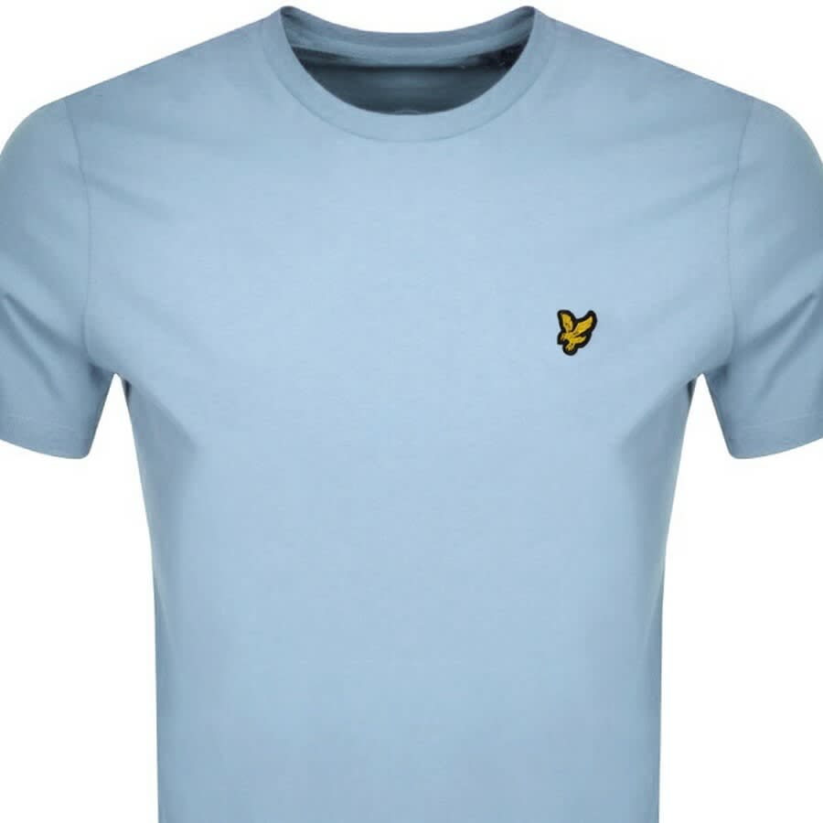Image number 2 for Lyle And Scott Crew Neck T Shirt Blue