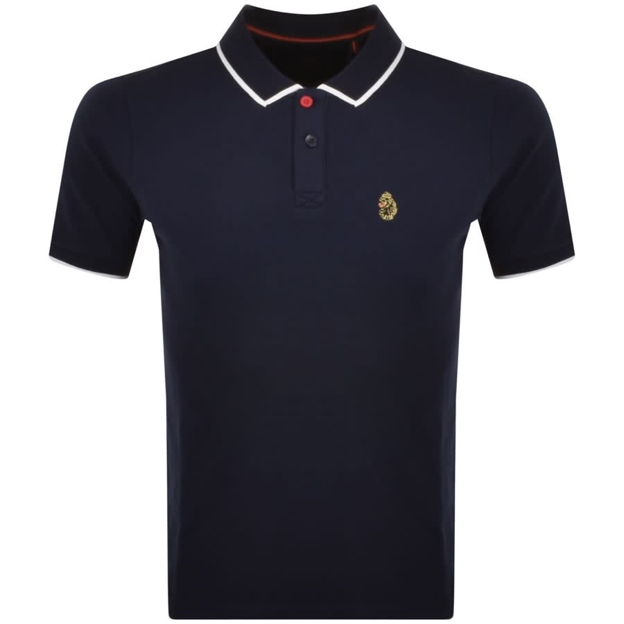 Image number 1 for Luke 1977 Meadtastic Polo T Shirt Navy