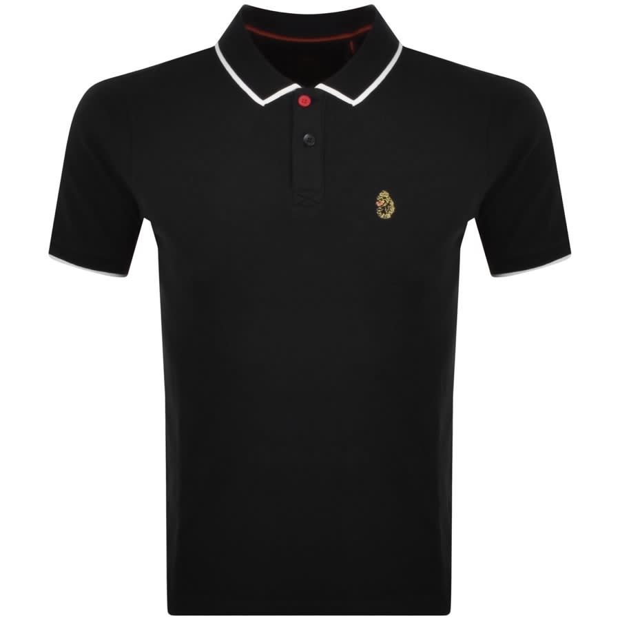 Image number 1 for Luke 1977 Meadtastic Polo T Shirt Black
