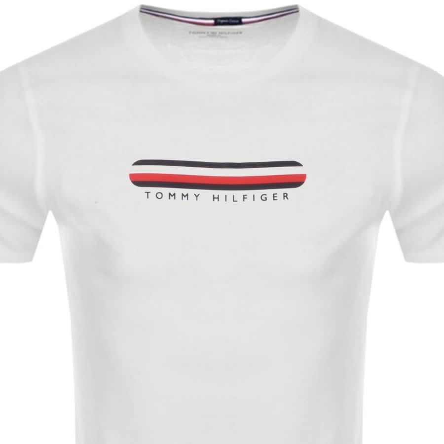 Image number 2 for Tommy Hilfiger Logo T Shirt White