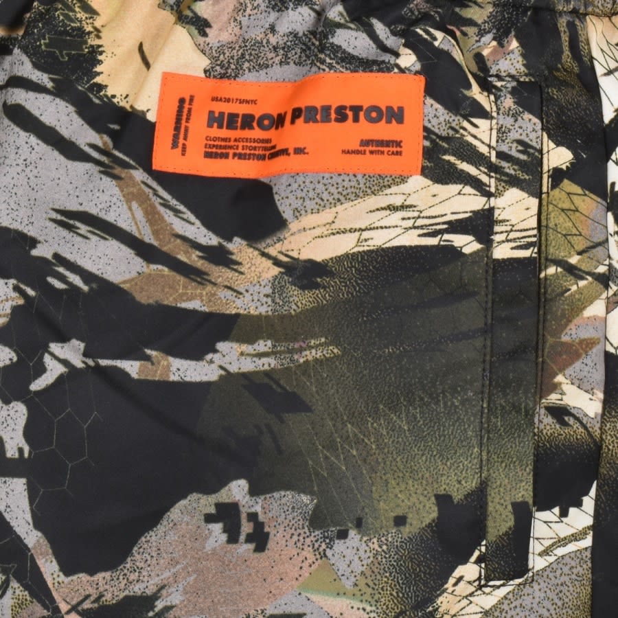 Image number 3 for Heron Preston Dry Fit Shorts Green