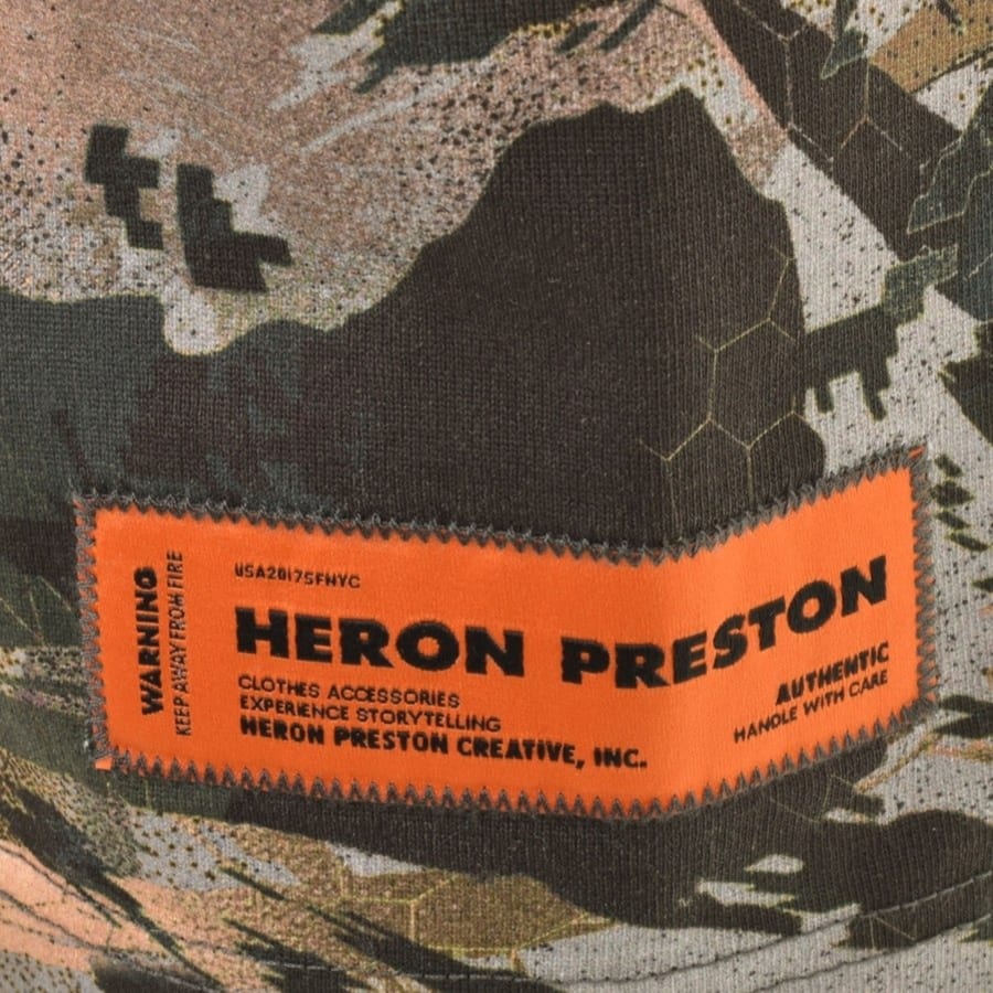 Heron Preston Mock Neck T Shirt Green Mainline Menswear Canada