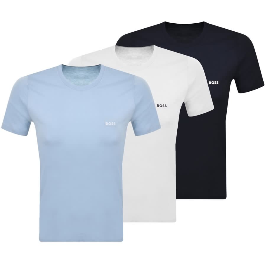 Image number 1 for BOSS Multi Colour Triple Pack T Shirts