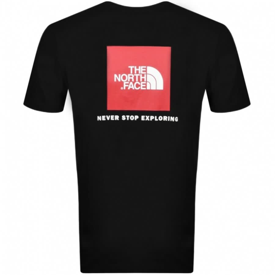 Image number 2 for The North Face Red Box T Shirt Black