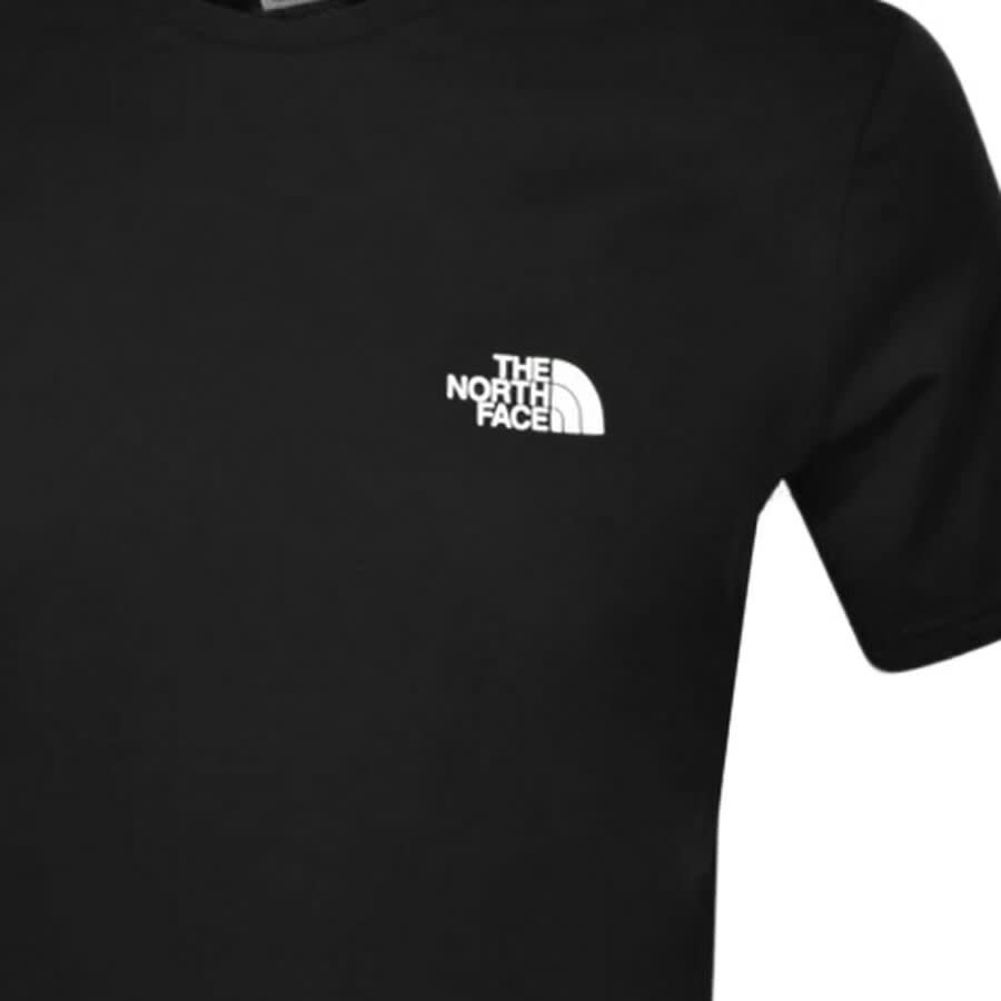 Image number 3 for The North Face Red Box T Shirt Black
