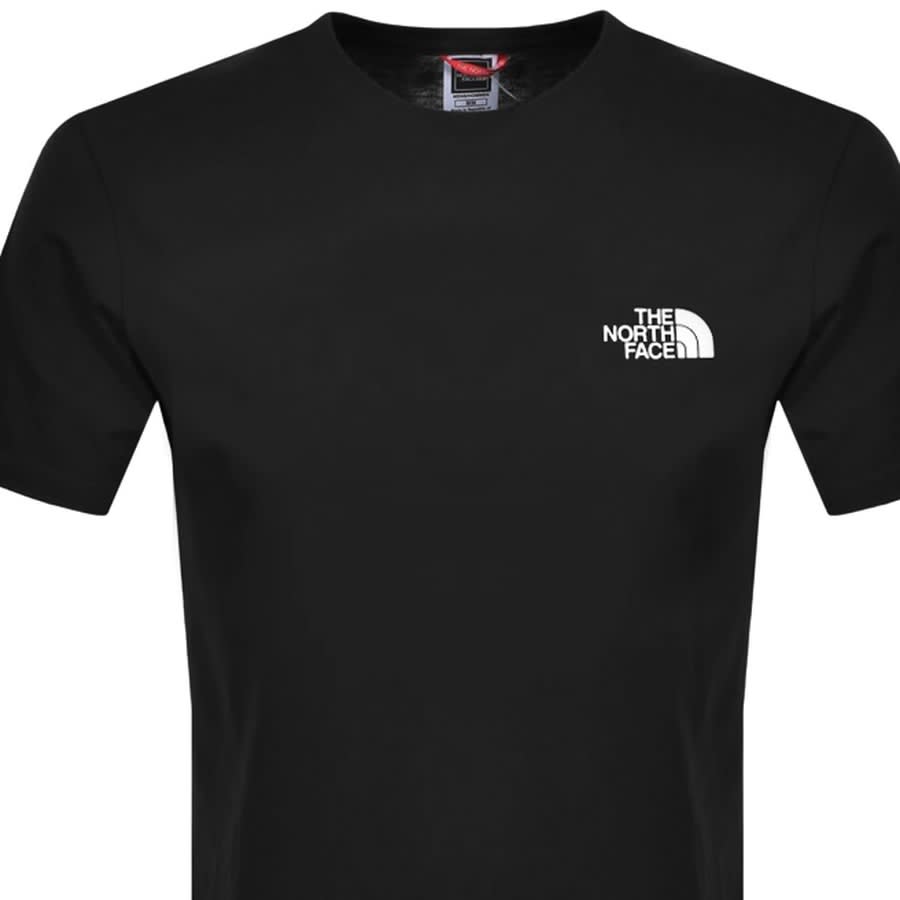 Image number 2 for The North Face Simple Dome T Shirt Black