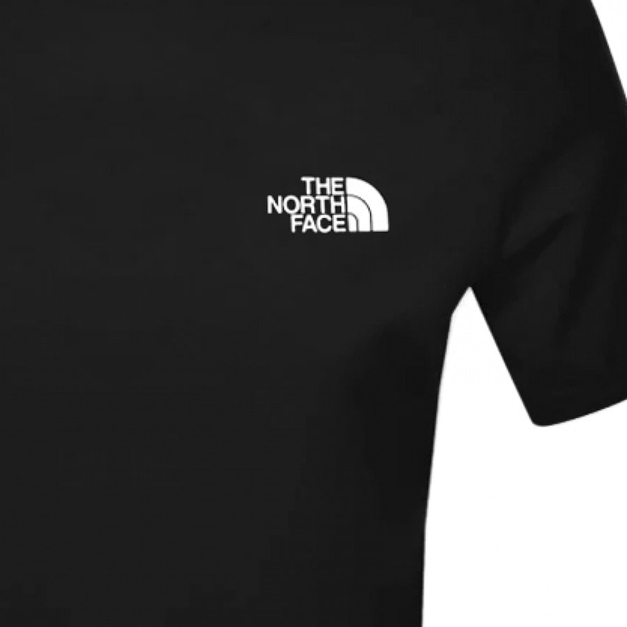 Image number 3 for The North Face Simple Dome T Shirt Black