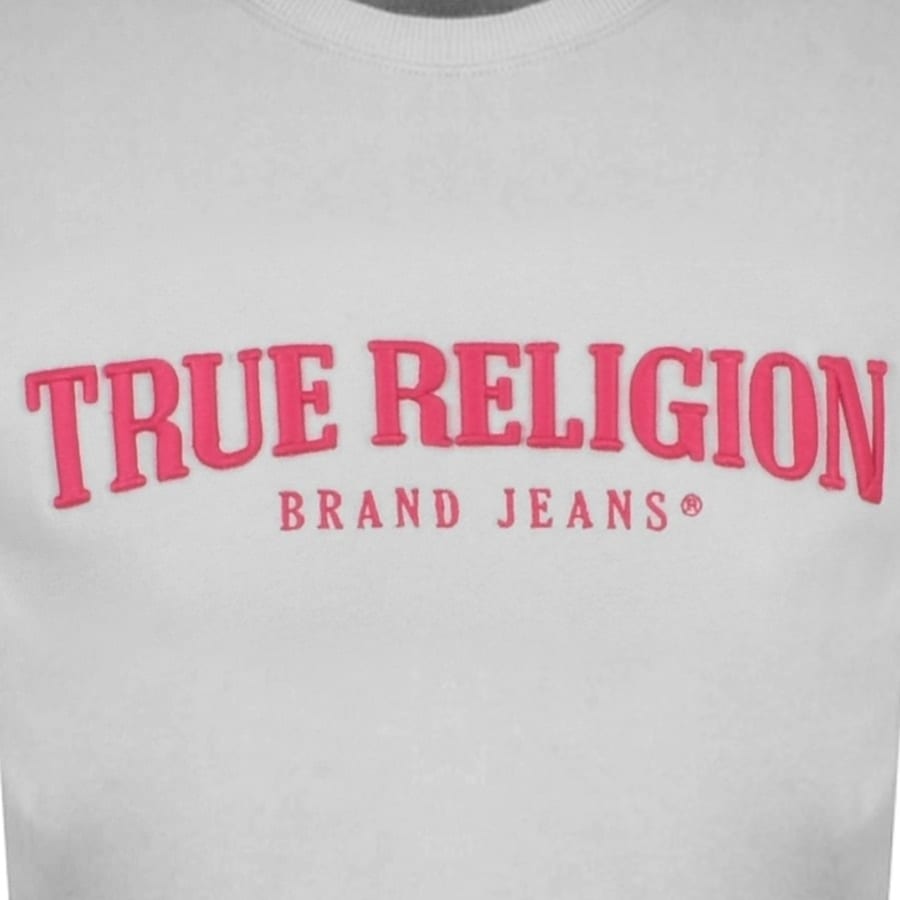 Image number 3 for True Religion Crew Neck Sweatshirt Grey