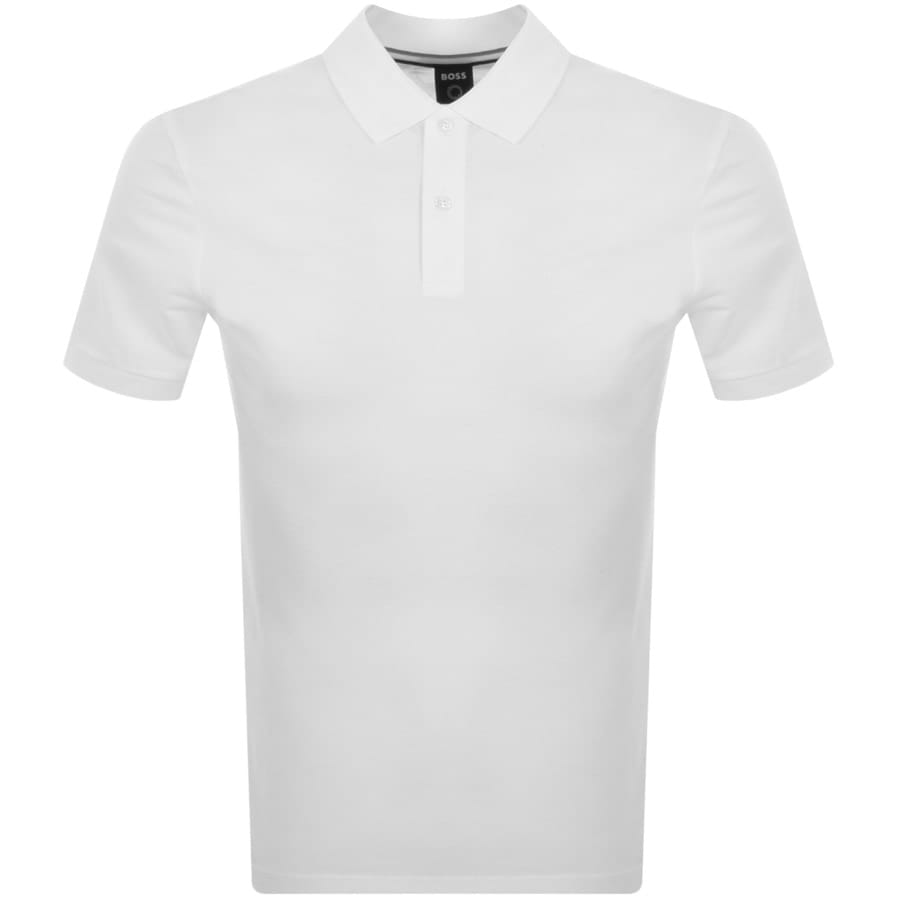 Image number 1 for BOSS Pallas Polo T Shirt White