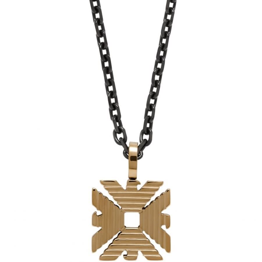 Image number 2 for Emporio Armani Chain Necklace Black