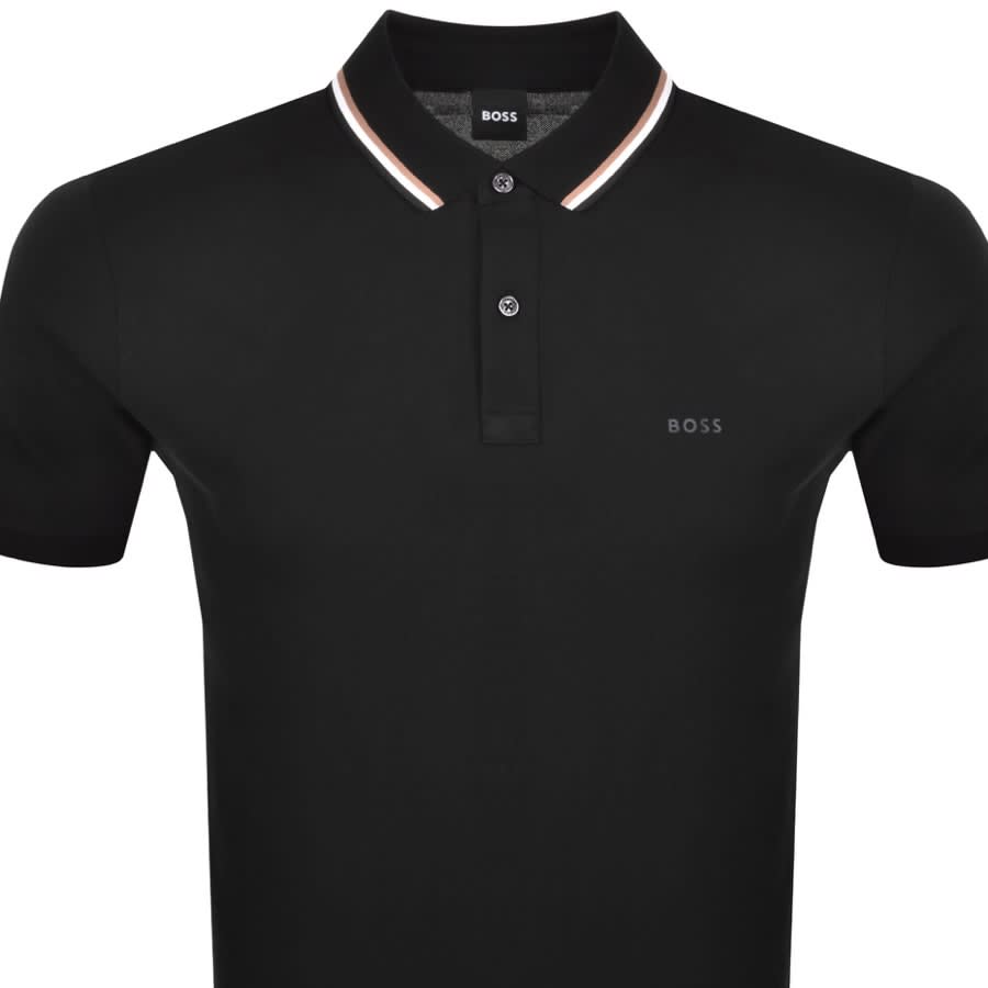 Image number 2 for BOSS Paddy Polo T Shirt Black
