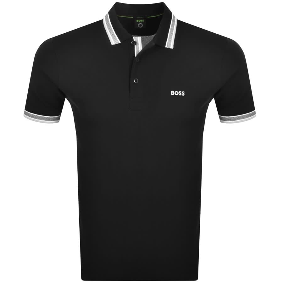 Image number 1 for BOSS Paddy Polo T Shirt Black