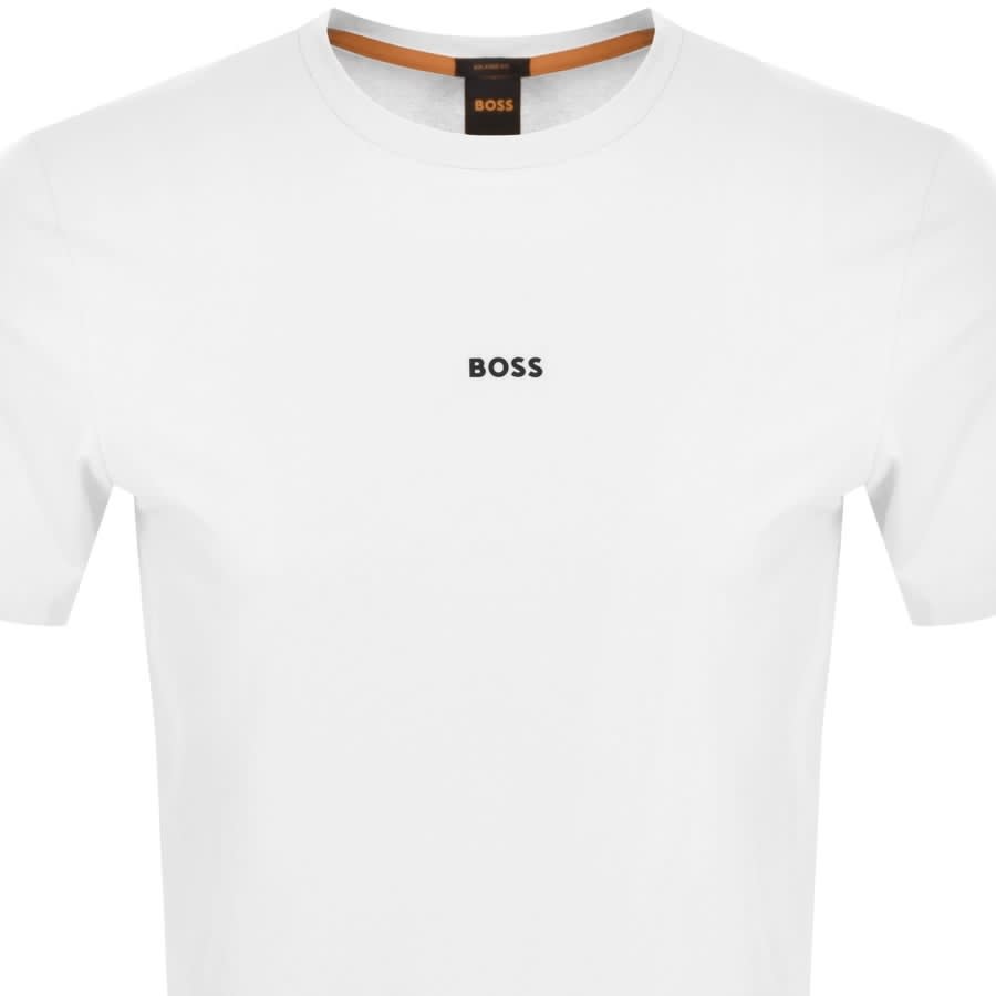 Image number 2 for BOSS TChup Logo T Shirt White