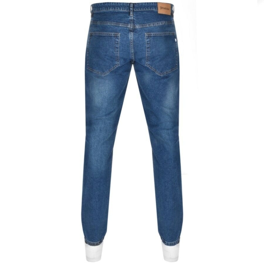 Image number 2 for Farah Vintage Elm Stretch Jeans Blue