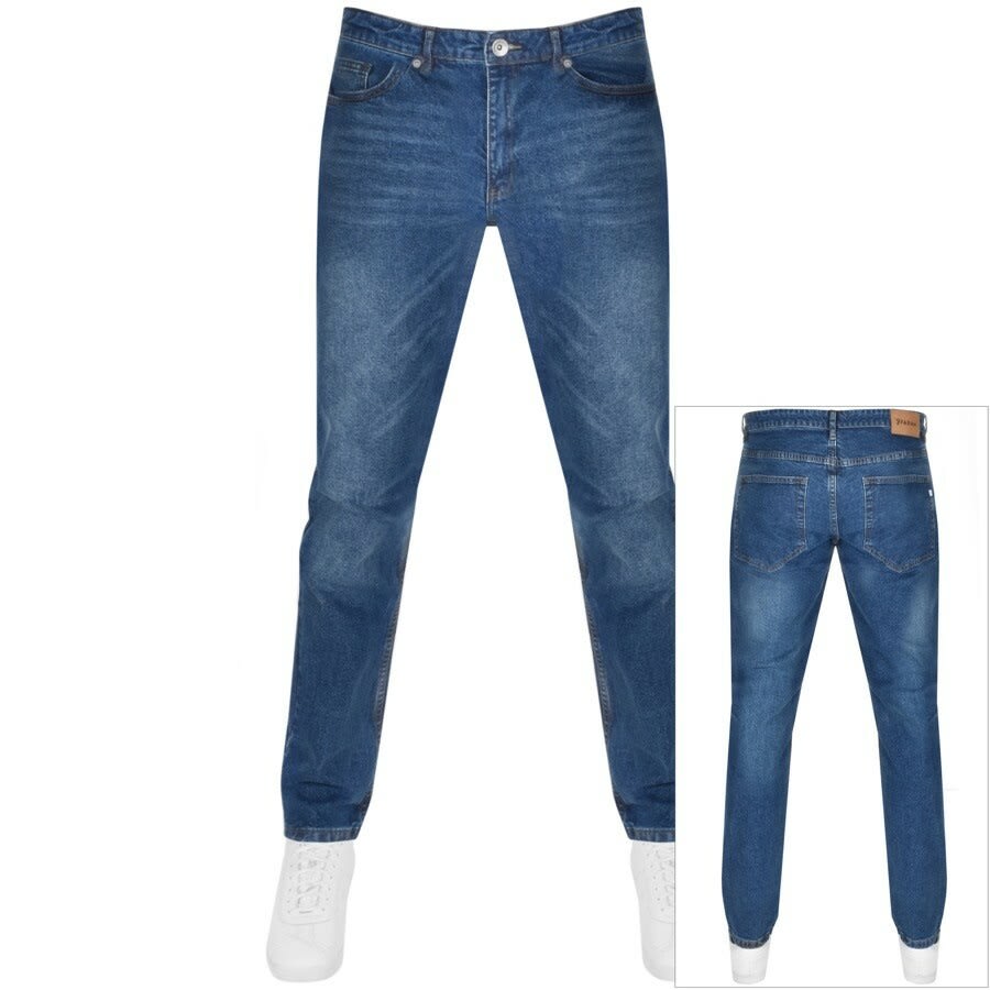 Image number 1 for Farah Vintage Elm Stretch Jeans Blue