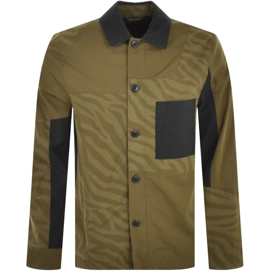 Image number 1 for Paul Smith Overshirt Jacket Khaki
