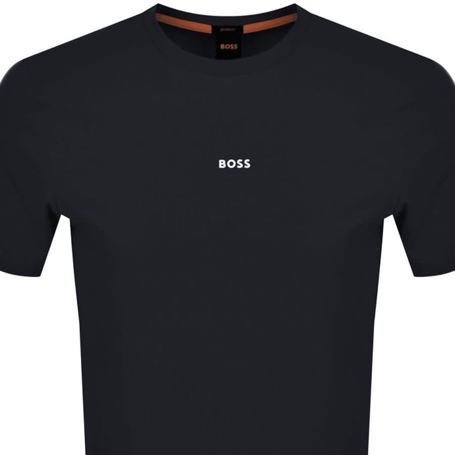 Image number 2 for BOSS TChup Logo T Shirt Navy