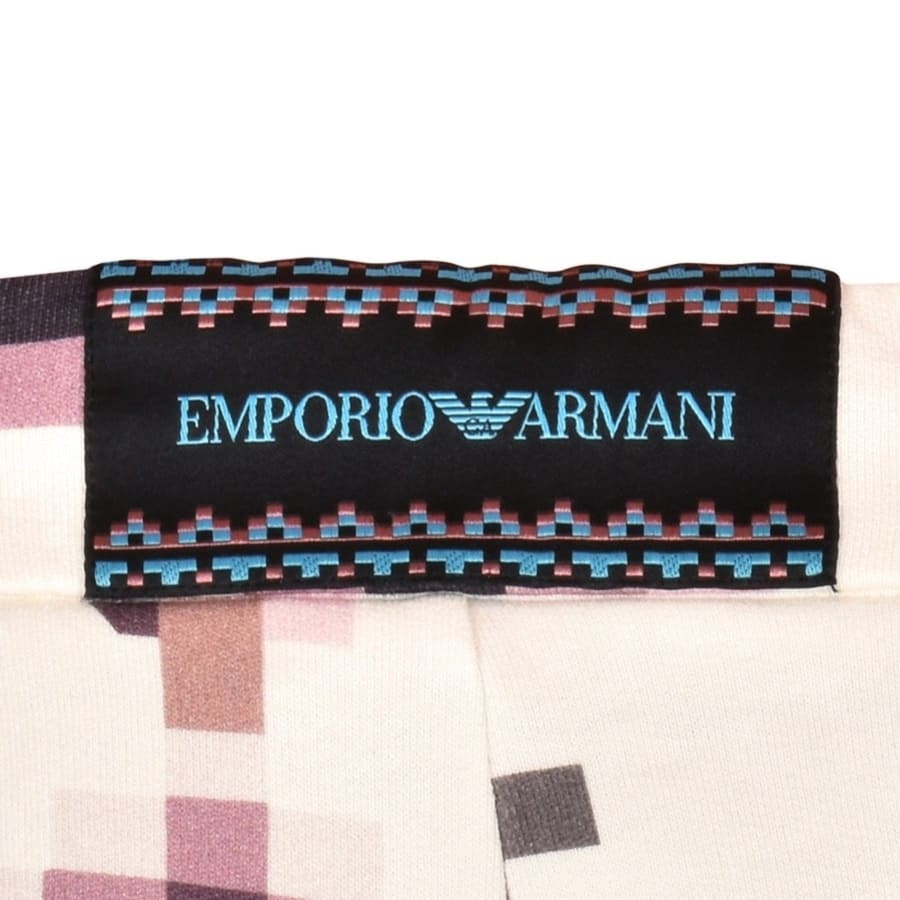 Image number 3 for Emporio Armani Jersey Shorts Cream