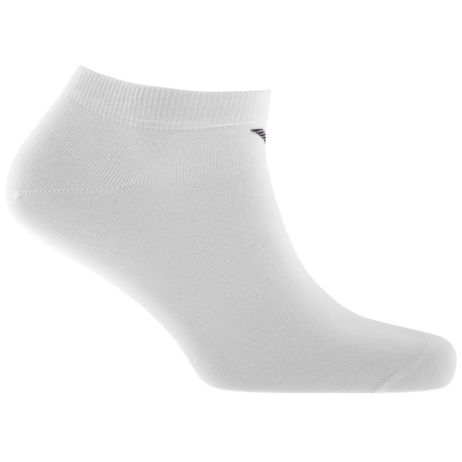 Image number 2 for Emporio Armani 3 Pack Trainer Socks
