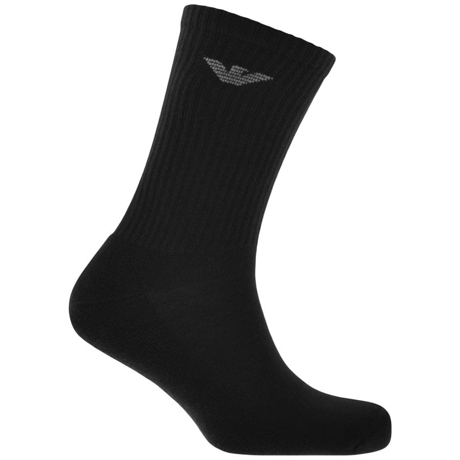 Image number 3 for Emporio Armani 3 Pack Socks