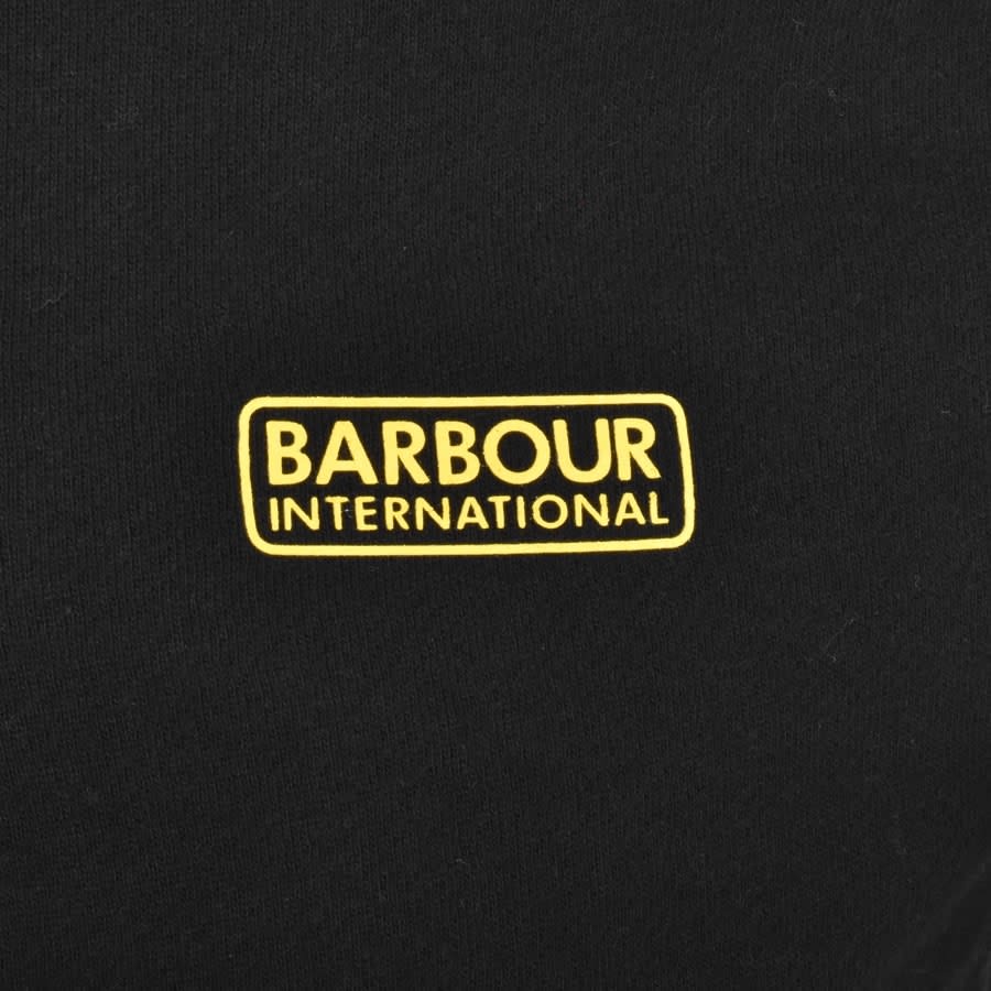Image number 3 for Barbour International Half Zip Sweatshirt Black