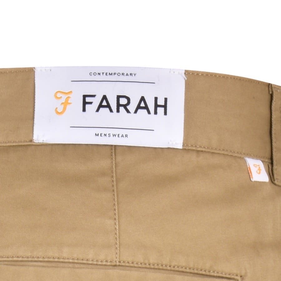 Image number 3 for Farah Vintage Elm Chino Trousers Beige