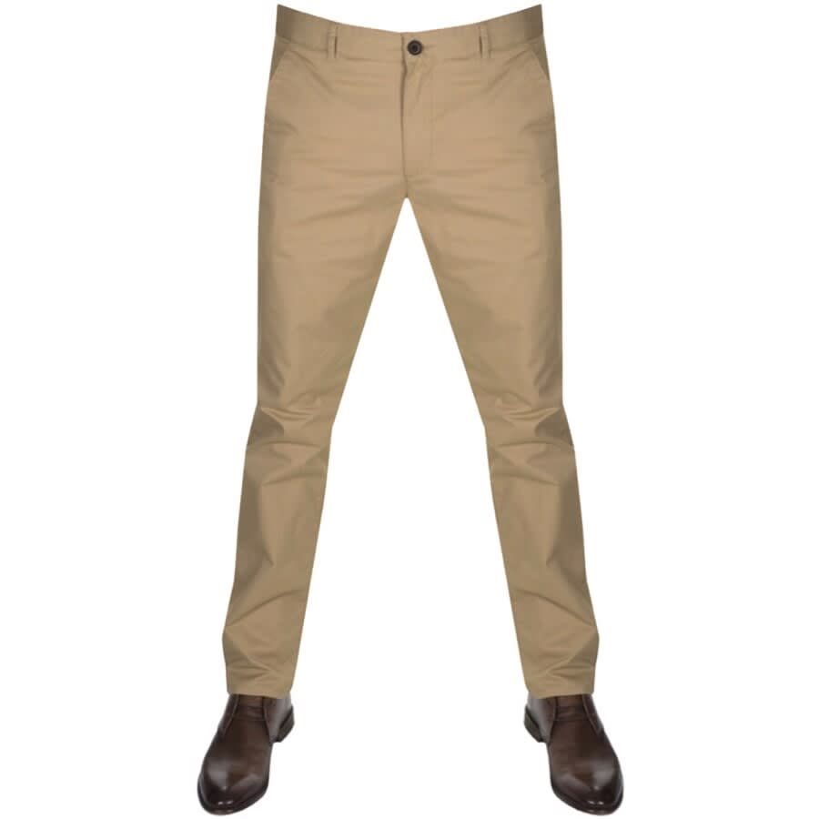 Image number 1 for Farah Vintage Elm Chino Trousers Beige