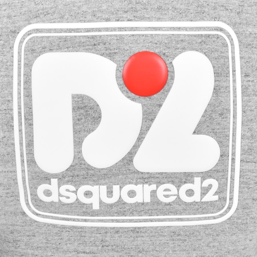 Image number 3 for DSQUARED2 Logo Pullover Hoodie Grey