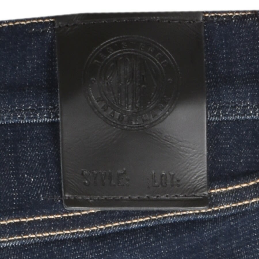 Image number 3 for Replay Anbass Jeans Dark Wash Navy
