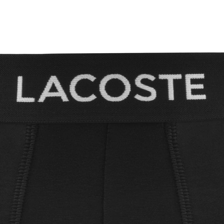 Image number 3 for Lacoste Underwear Five Pack Trunks Black