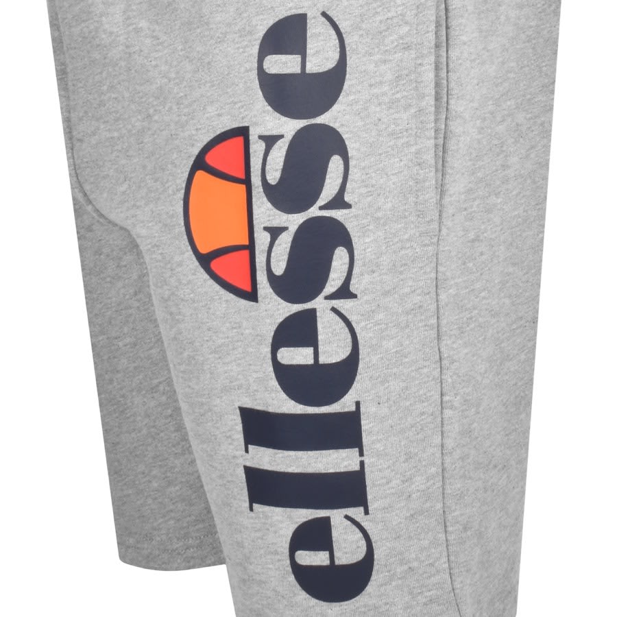 Image number 3 for Ellesse Bossini Jersey Shorts Grey