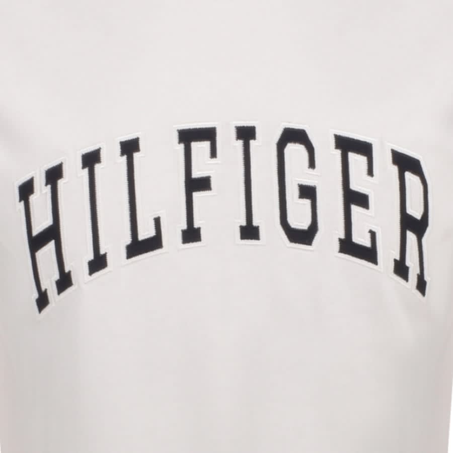 Image number 3 for Tommy Hilfiger Arch Logo T Shirt White