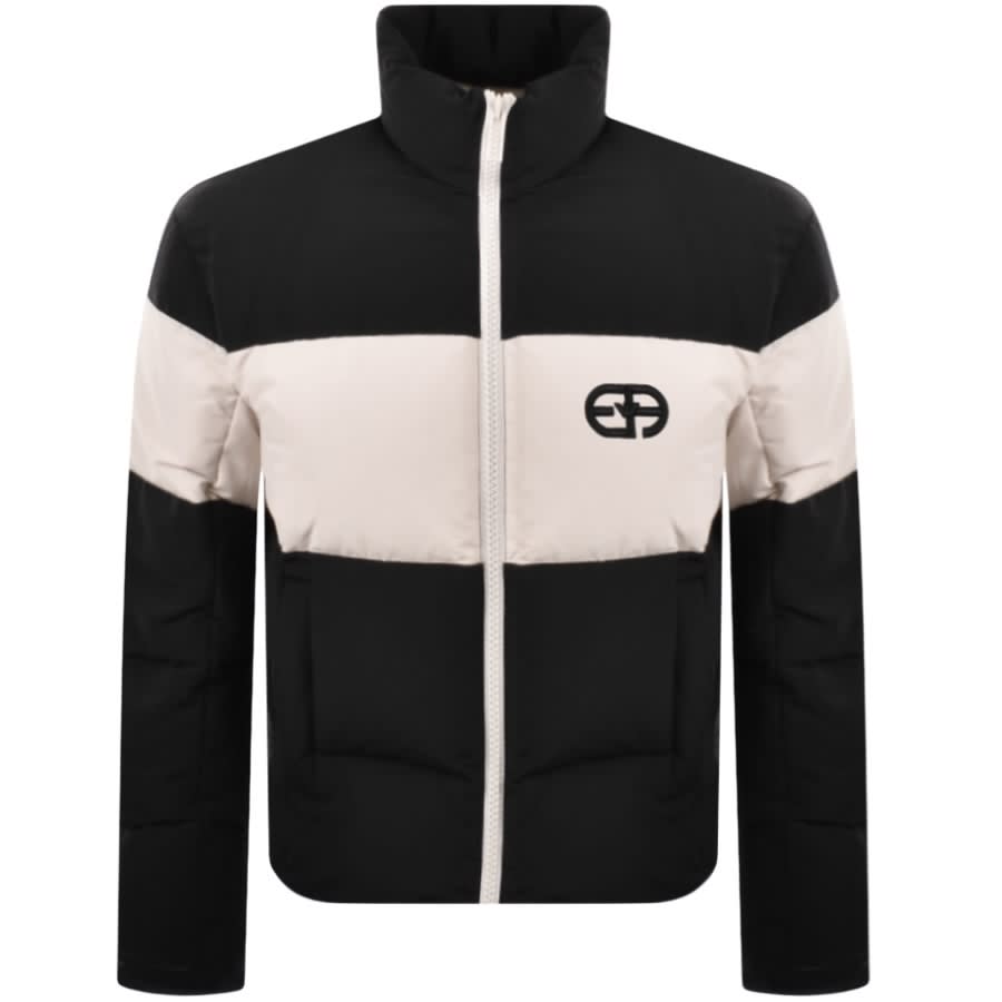 Image number 1 for Emporio Armani Full Zip Logo Jacket Black