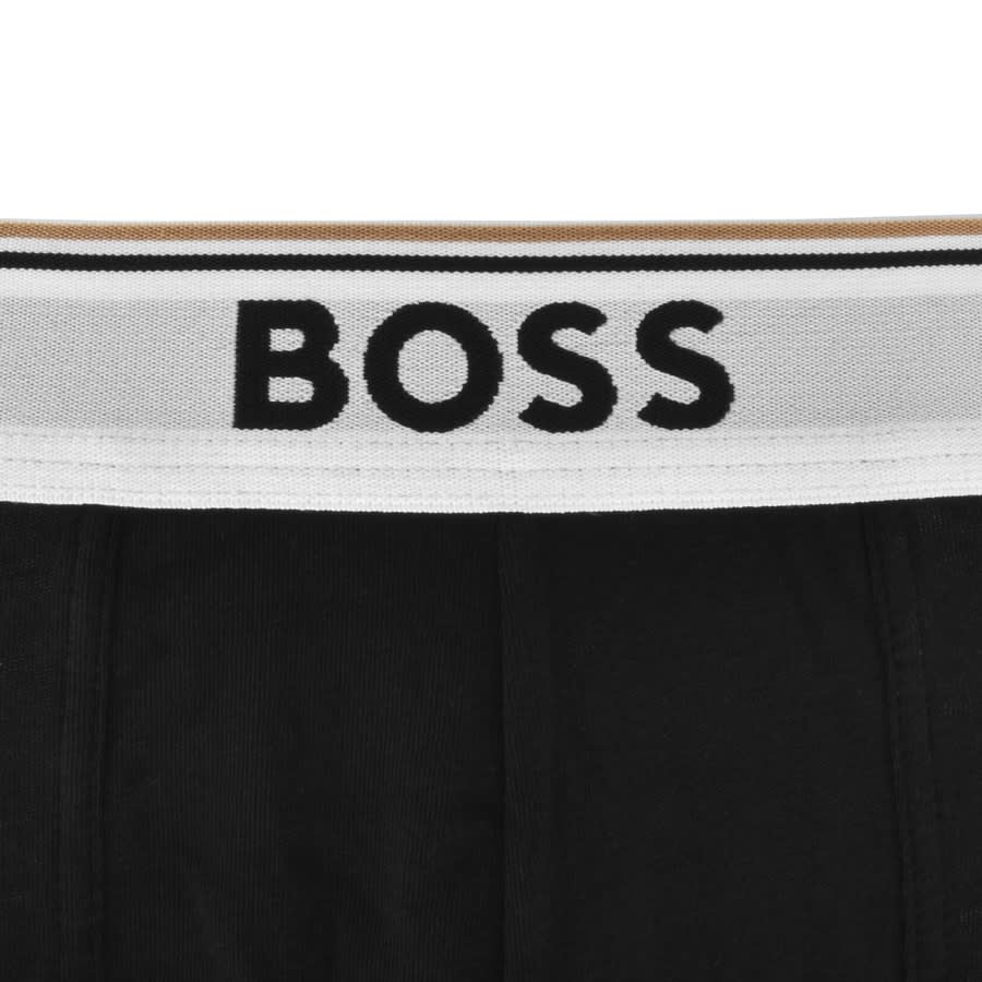 Image number 3 for BOSS Underwear Three Pack Trunks Black