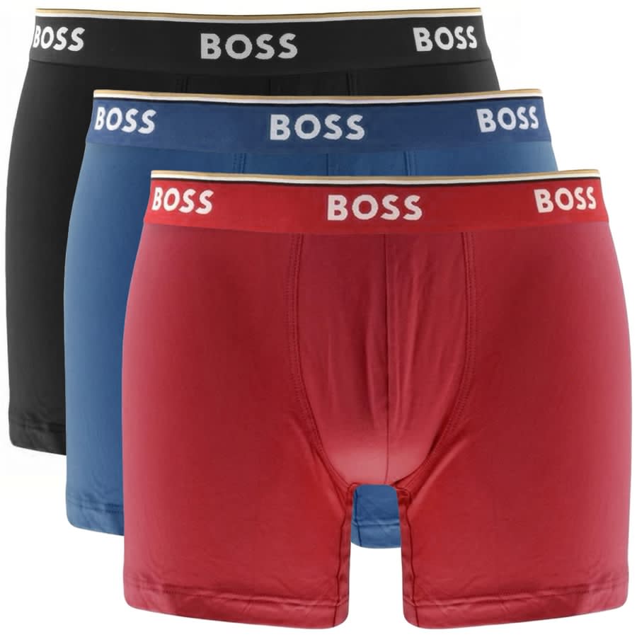 Image number 1 for BOSS Underwear Triple Pack Boxer Shorts